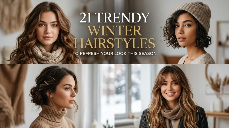 21 Trendy Winter Hairstyles to Refresh Your Look This Season