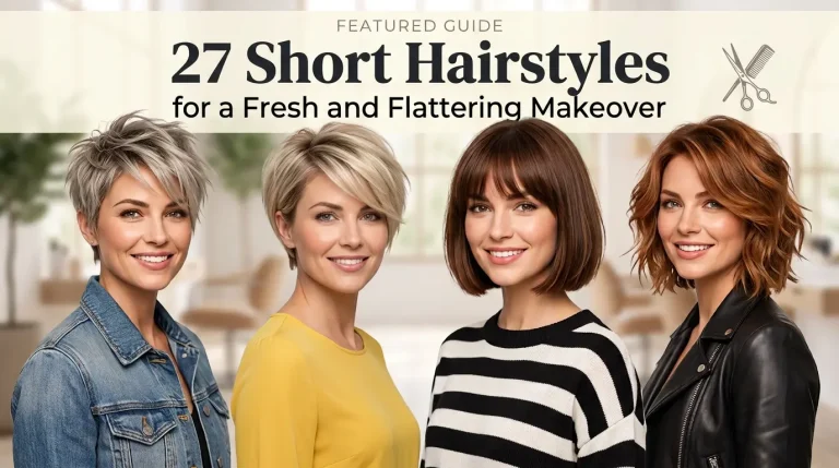 27 Short Hairstyles for a Fresh and Flattering Makeover