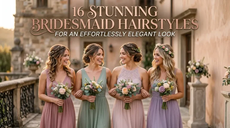 16 Stunning Bridesmaid Hairstyles for an Effortlessly Elegant Look