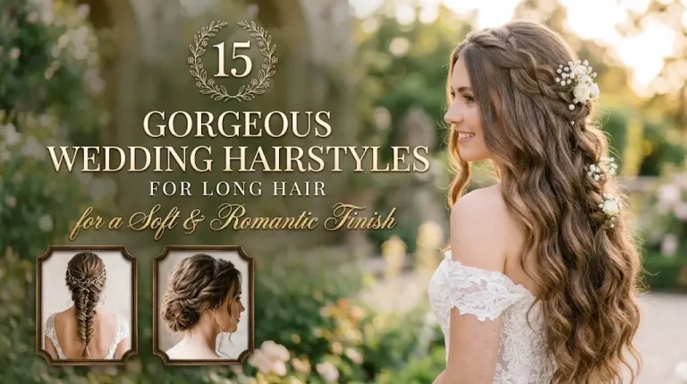 15 Gorgeous Wedding Hairstyles for Long Hair for a Soft and Romantic Finish